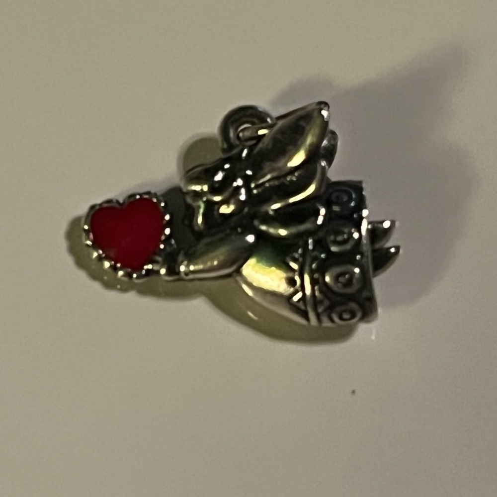 ADORABLE James Avery enamel live angel charm